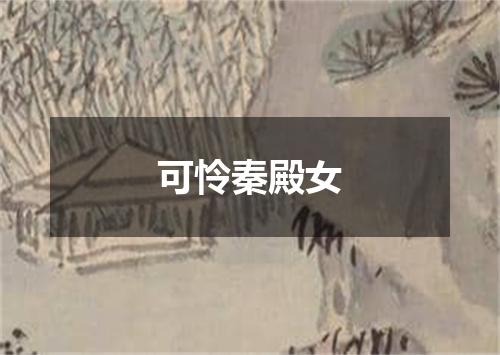 可怜秦殿女