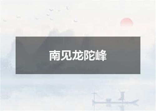 南见龙陀峰