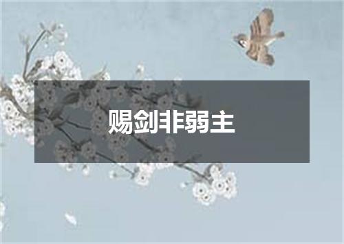 赐剑非弱主