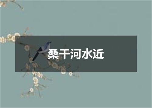 桑干河水近