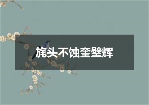 旄头不蚀奎璧辉