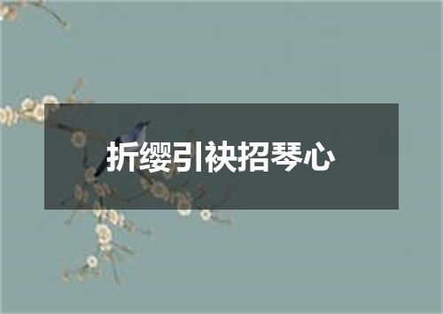 折缨引袂招琴心