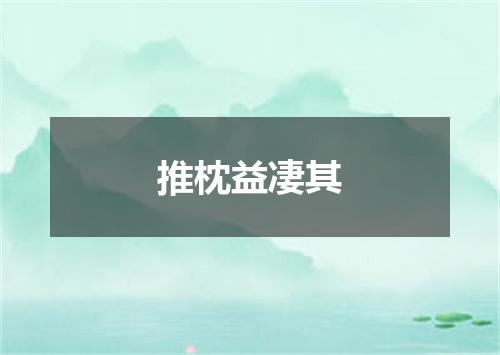 推枕益凄其