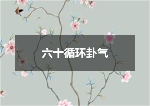 六十循环卦气