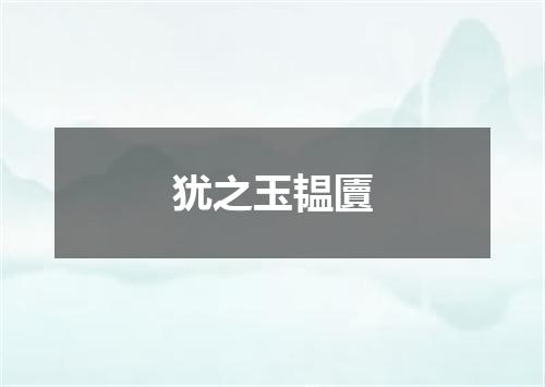 犹之玉韫匵