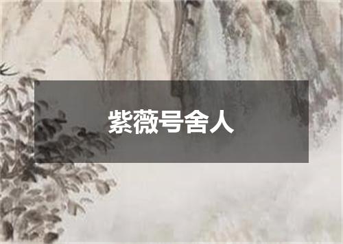 紫薇号舍人