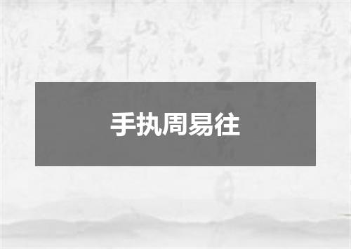 手执周易往