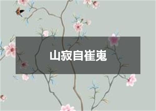山寂自崔嵬