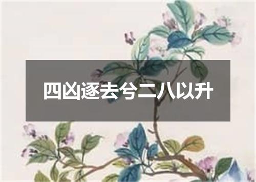 四凶逐去兮二八以升