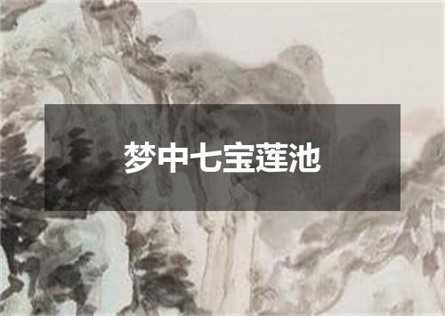 梦中七宝莲池