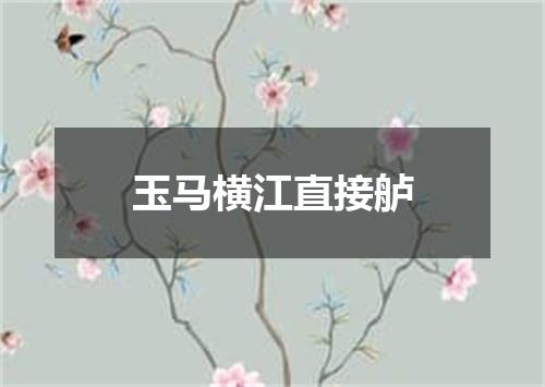 玉马横江直接舻