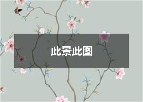 此景此图