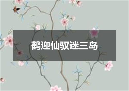 鹤迎仙驭迷三岛