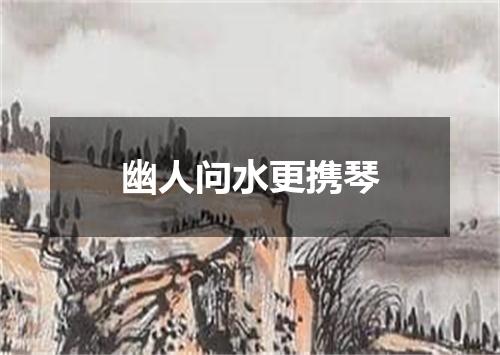 幽人问水更携琴