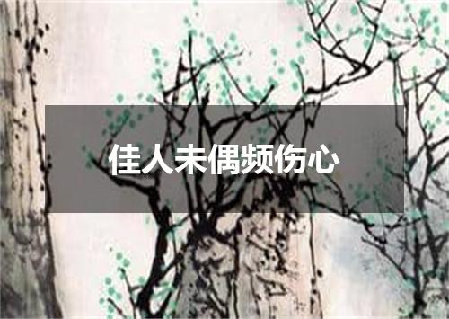 佳人未偶频伤心