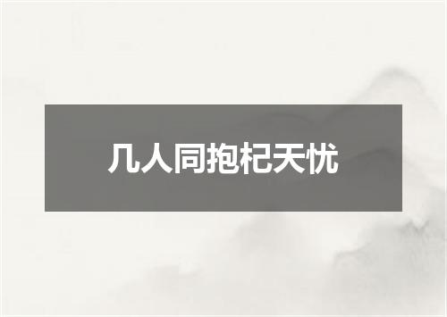几人同抱杞天忧