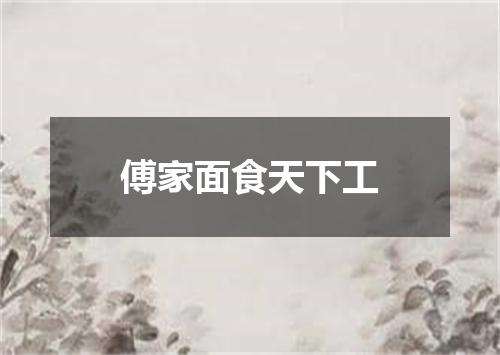 傅家面食天下工