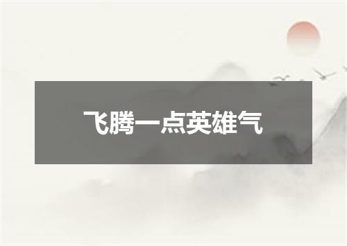飞腾一点英雄气