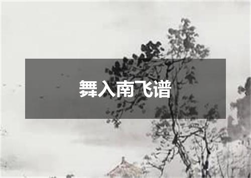 舞入南飞谱