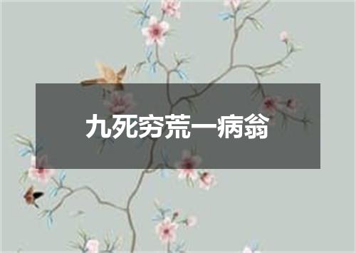 九死穷荒一病翁