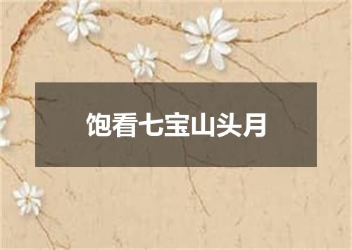 饱看七宝山头月