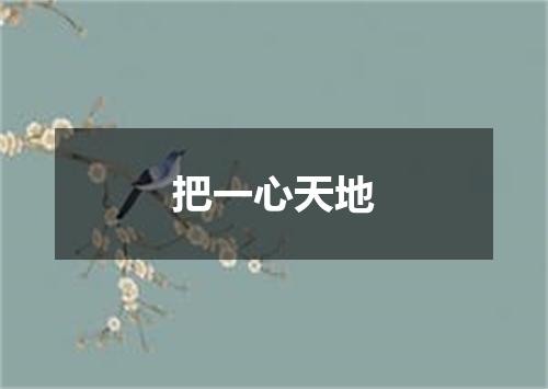 把一心天地