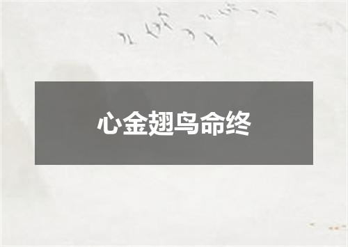 心金翅鸟命终