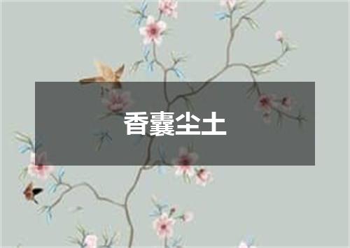 香囊尘土