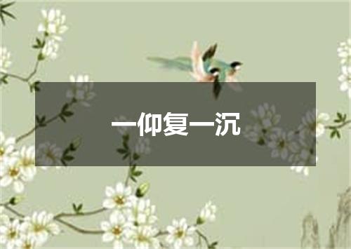 一仰复一沉