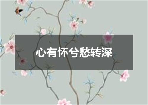 心有怀兮愁转深