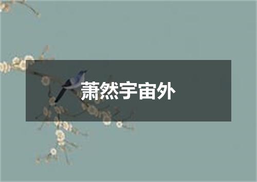 萧然宇宙外