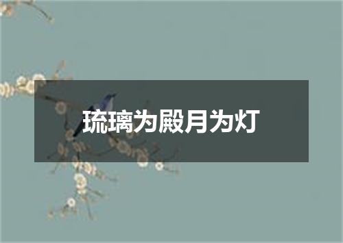 琉璃为殿月为灯