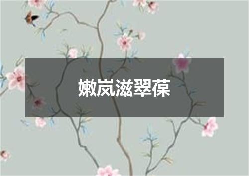 嫩岚滋翠葆