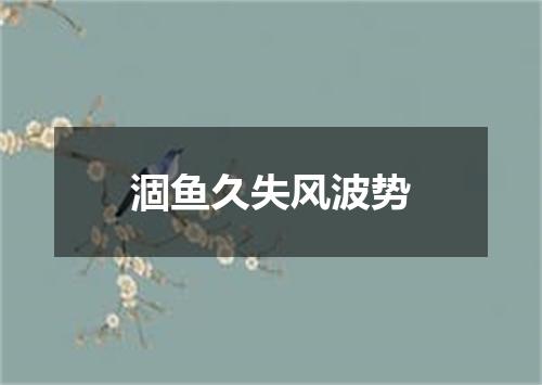 涸鱼久失风波势