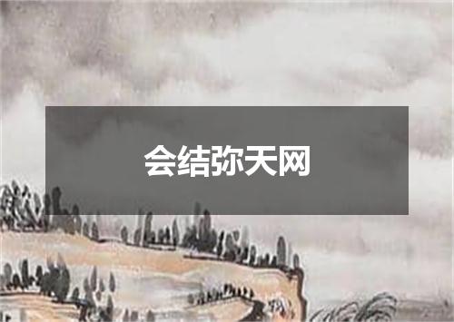 会结弥天网