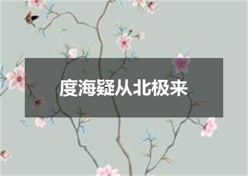 度海疑从北极来