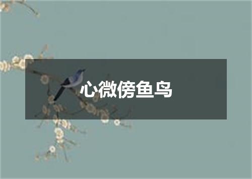 心微傍鱼鸟