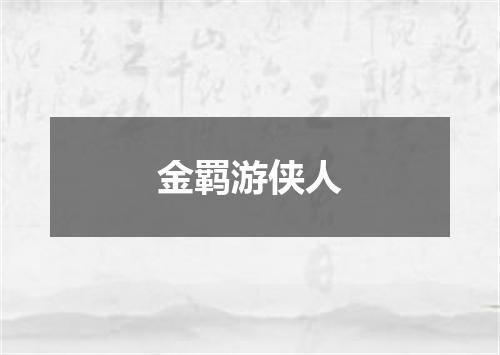 金羁游侠人