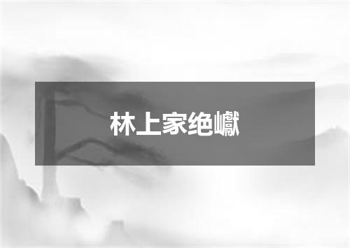 林上家绝巘
