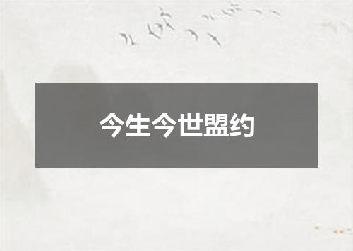 今生今世盟约