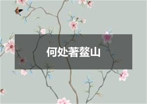 何处著鳌山