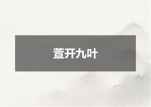 萱开九叶