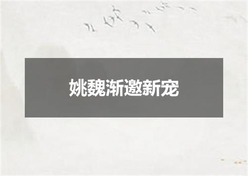 姚魏渐邀新宠