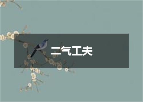 二气工夫