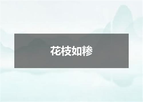 花枝如糁