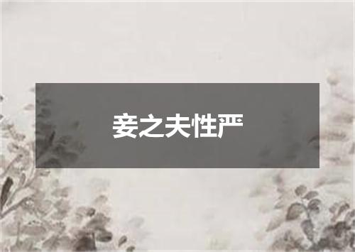 妾之夫性严