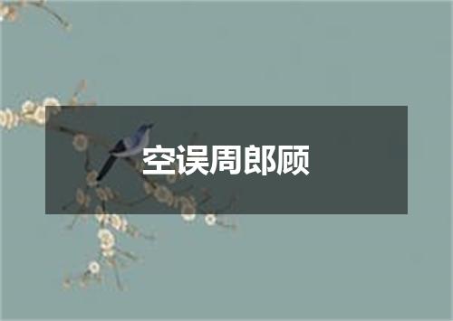 空误周郎顾