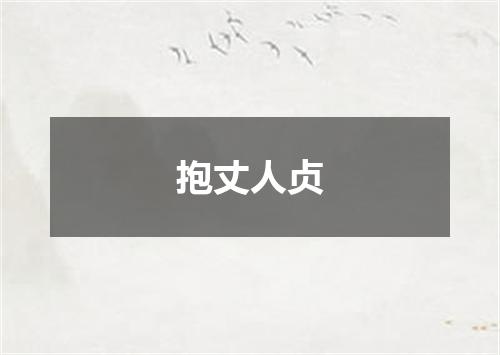 抱丈人贞