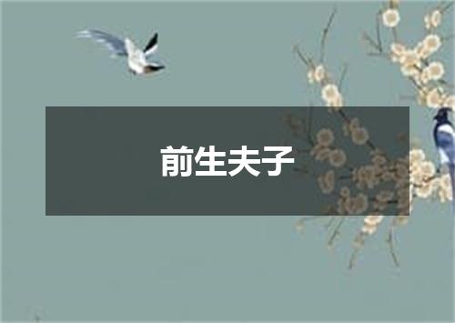 前生夫子