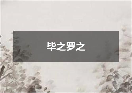 毕之罗之